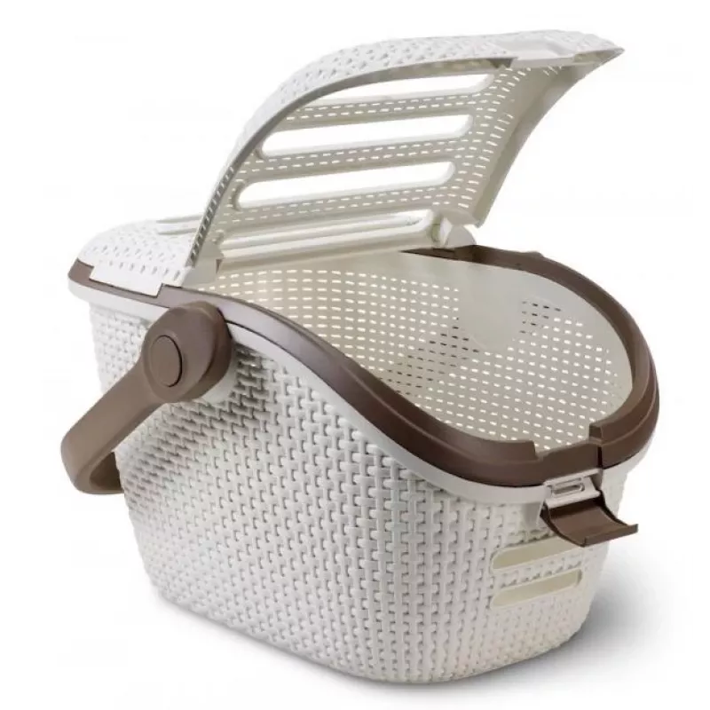 CURVER Lemmiklooma transportkast 51x38x33 cm kreemjas
