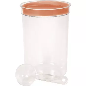 CURVER ümmargune toidukauss lusikaga, 1,7 l, erinevad värvid, BPA-vaba plast