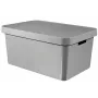 Curver Infinity Recycled 45L hoiukarp kaanega, hall, 56x39x27 cm