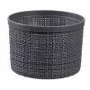 CURVER Jute-korv kaanega ümar 2L Ø17x13cm tumehall