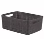 Curver Jute korv S 5L 27x20x11cm tumehall