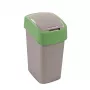 CURVER Flip Bin 9L prügikast hõbedane/roheline