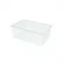 CURVER kaanega kast Tekstiilikast 45L 59,6x39,4x23cm Läbipaistev