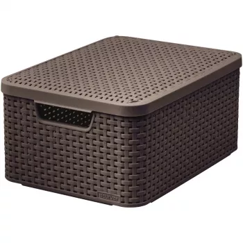 CURVER Style M hoiukarp kaanega 39,3x29,3x18,7 cm tume pruun