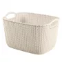 CURVER Korv Knit L Ristkülikukujuline 19L 40x30x23cm Valge