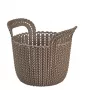CURVER Korv Knit XS Ümar 3L 23x19x19 cm Pruun