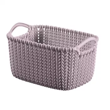 CURVER Knit XS ristkülikukujuline hoiukorv 3L 25x18x14 cm helesinine