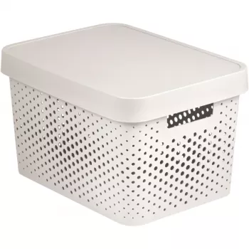 CURVER Recycled Infinity 17L hoiukarp valge 36x27x22cm