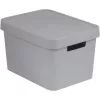 Curver Infinity Recycled 17L hoiukarp kaanega, hall, 36x27x22 cm