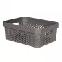 CURVER Infinity taaskasutatud kast 11L 36x27x14cm tumehall