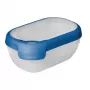 CURVER Grand Chef Eco ristkülikukujuline toidunõu 0,5L borosilikaatklaas 15x10x6,5cm