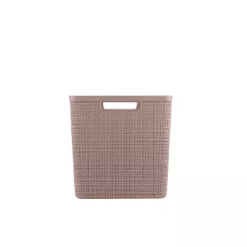 CURVER Jute korv kandiline 17L 28x28x27cm roosa