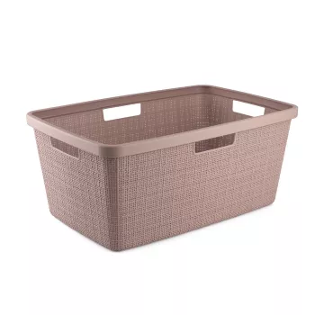 CURVER pesukorv Jute 46L 59x39x26cm roosa