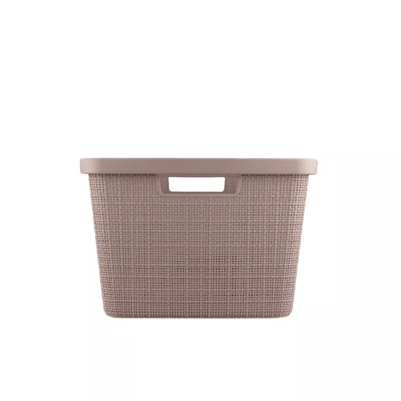 CURVER pesukorv Jute 46L 59x39x26cm roosa
