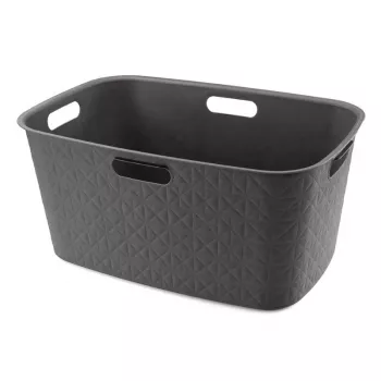 CURVER Softex 45L pesukorv 57x37x27cm tumehall