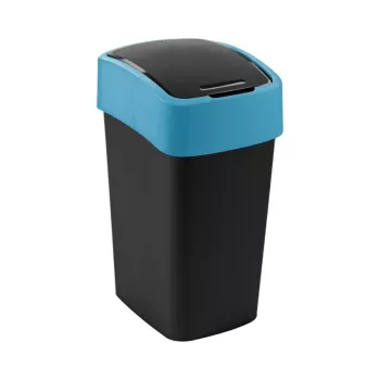 CURVER Flip Bin 25L prügikast must/sinine