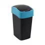 CURVER Flip Bin 25L prügikast must/sinine