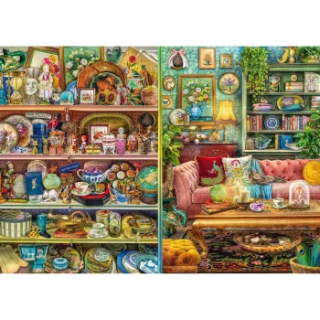 Schmidt Spiele Aus Alt mach Neu - mit Liebe dekoriert (1000 Teile) 1000-osaline pusle