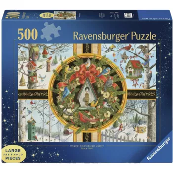 Ravensburgeri suurte tükkidega pusle Singvögel im Winter (500 tükki)