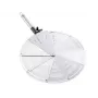 LEIFHEIT ProLine kaitsev pritsmekaitse praepannidele Ø28 cm, roostevabast terasest võrk, must käepide