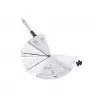LEIFHEIT ProLine kaitsev pritsmekaitse praepannidele Ø28 cm, roostevabast terasest võrk, must käepide