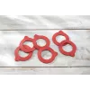 LEIFHEIT Asenduskummirõngad 6 tk. 52x80 mm tihendatud purkidele 255/370 ml