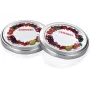 LEIFHEIT purgikaaned 10 tk Ø6,6 cm ümara servaga purkidele Ø5,7 cm – valged plastikust õhukindlad kaaned
