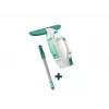 LEIFHEIT aknapesu tolmuimeja Dry&Clean koos 43 cm Click System käepidemega, elektriline aknapesu tolmuimeja, valge/türkiissinine