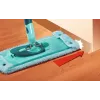 LEIFHEIT Clean Twist XL 42 cm ülipehme mikrofiibrist lamepesu-mopikomplekt pöörleva väänajaga ja teleskoophoovaga, roheline/türkiissinine