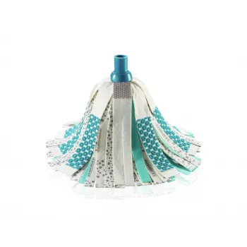 LEIFHEIT 3in1 Power Mop koos Clean Twist Spin tehnoloogiaga, teleskoopvarrega, 20L ämbriga, mikrofiiberotsikuga, türkiissinine/valge