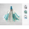 LEIFHEIT 3in1 Power Mop koos Clean Twist Spin tehnoloogiaga, teleskoopvarrega, 20L ämbriga, mikrofiiberotsikuga, türkiissinine/valge