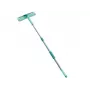 LEIFHEIT Classic aknapuhastaja teleskoopvarrega 100-155 cm, 33 cm kaabits, triibuvaba puhastus, roheline/valge