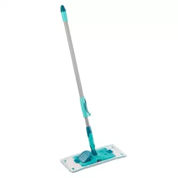 LEIFHEIT PowerClean M põrandahari teleskoopvarrega, 33 cm, roheline/hall