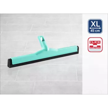 LEIFHEIT Click System põrandakaabitsa pea 45 cm vee kogumiseks, kahekordne kummihuul, sinine/valge