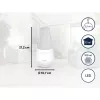 SOEHNLE Air Aromatizator Valencia ultraheli aroomidifuusor, 100 ml paak, kuni 4h tööaeg, valge/hõbedane