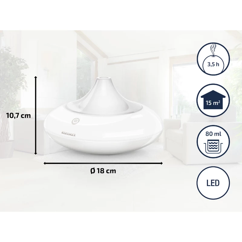 SOEHNLE Air Aromatizator Ravenna ultraheli aroomidiffuusor