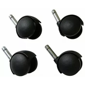 HAILO rattakomplekt Big-Box jäätmeanuma jaoks (2 pakis, must, 50 mm, tööriistavaba paigaldus)