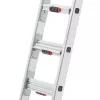 Hailo Master S120 Pro Alumiiniumist Turvatool, 3 astet, 150 kg kandevõime, Kokkupandav, Mitmeotstarbelise Alusega