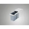 HAILO Multi-Box Duo L süvistatav prügikast, 2x14L, valge
