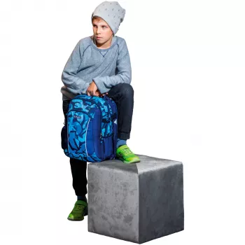 Herlitz Ultimate Camo Blue koolikott 18L PET