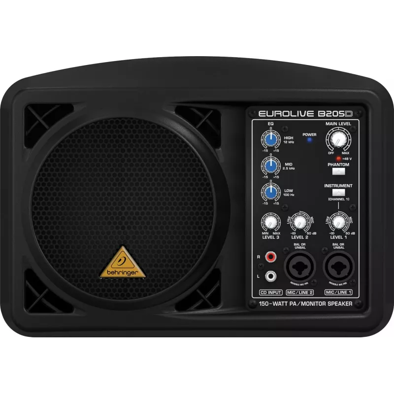 Behringer B205D aktiivne 150W 5,25 inch personaalne monitorkõlar