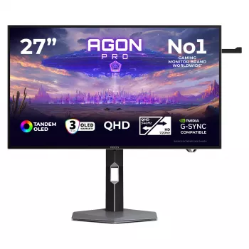 AOC AGP277QKDC 26,5 inch QHD OLED 720Hz mängumonitor