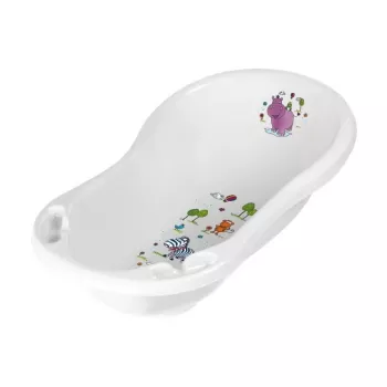 KEEEPER Beebivann 100cm Wiktoria Hippo 100x51x29cm Valge