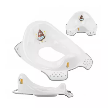 keeeper potitooli istmeotsik libisemiskindla funktsiooniga Ewa Emoji Showtime, valge, 30x40x15 cm