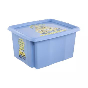 keeeper kaanega kast 24L Karolina “Minions Happiness” 42,5x35,5x22,5cm helesinine