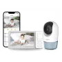 Chillax DM568 Wi-Fi ja FHSS videobeebimonitor 5 inch ekraaniga, pööratava kaameraga, öönägemisega, kahesuunalise kõnega, temperatuurianduriga, hällilauludega ja Hubble'i rakendusega
