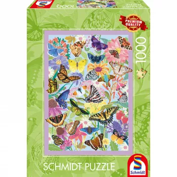Schmidt Spiele Schmetterlingstreiben 1000-osaline pusle