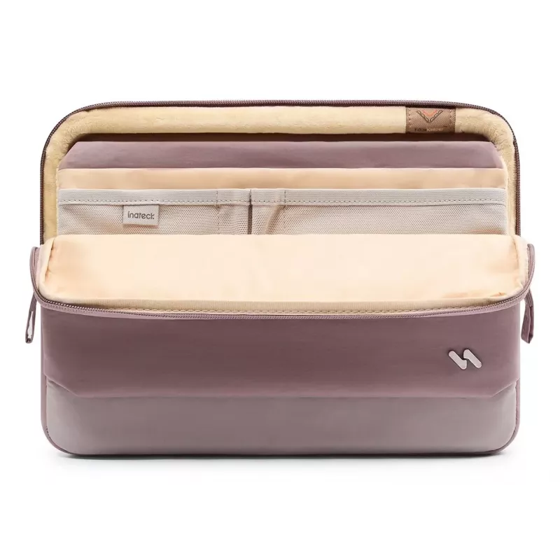 Inateck sülearvuti ümbris 13 inch lilla - õhuke kaitsev ümbris YKK tõmblukuga MacBook Air/Pro 13, Surface Laptop, Dell XPS 13 jaoks