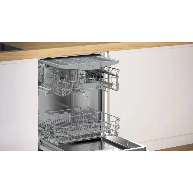 BOSCH SMH4HVX11E täielikult integreeritud sisseehitatud nõudepesumasin, 60 cm, 13 kuivatusaset, Wi-Fi, EcoSilence Drive, 44 dB, energiaklass C, VarioHinge