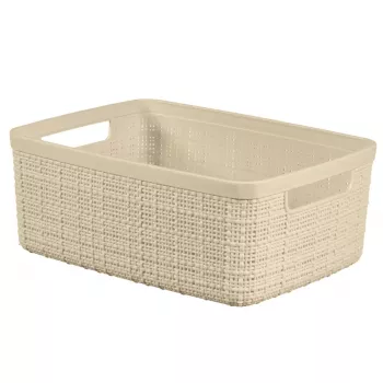 CURVER Jute korv S 5L 27x20x11cm Kreemjas